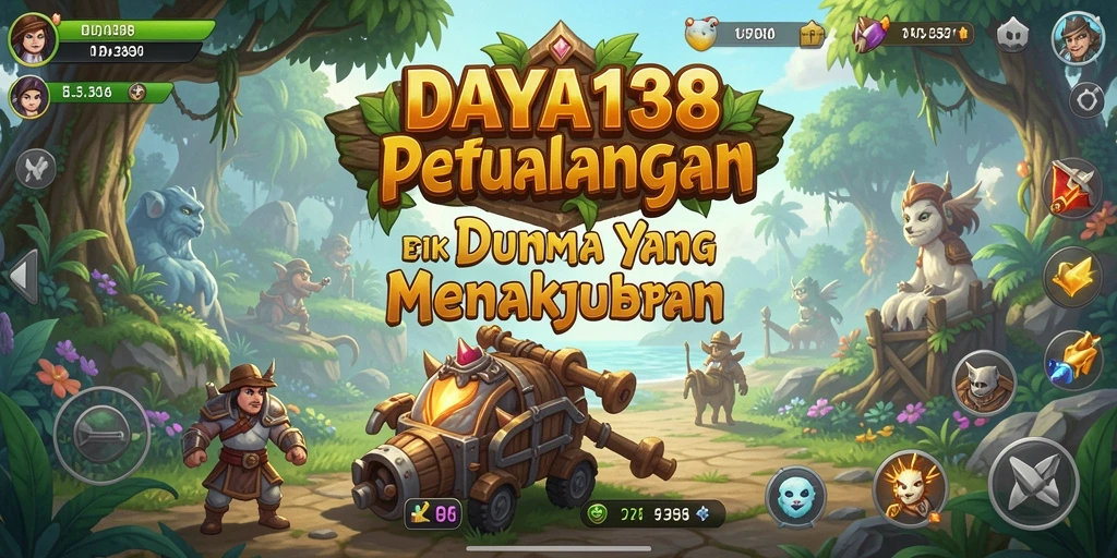 Tampilan gameplay DAYA138 yang menakjubkan dan menyenangkan.