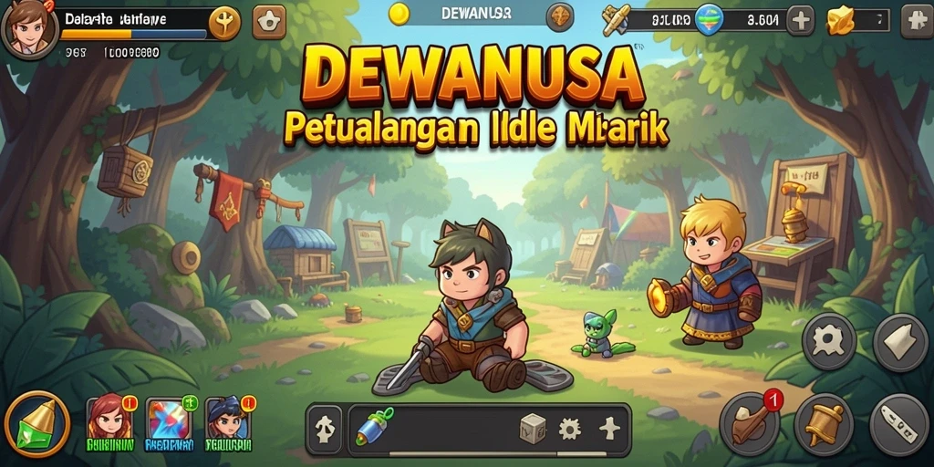 Tangkapan layar gameplay DEWANUSA menunjukkan aksi seru dan strategi yang digunakan.