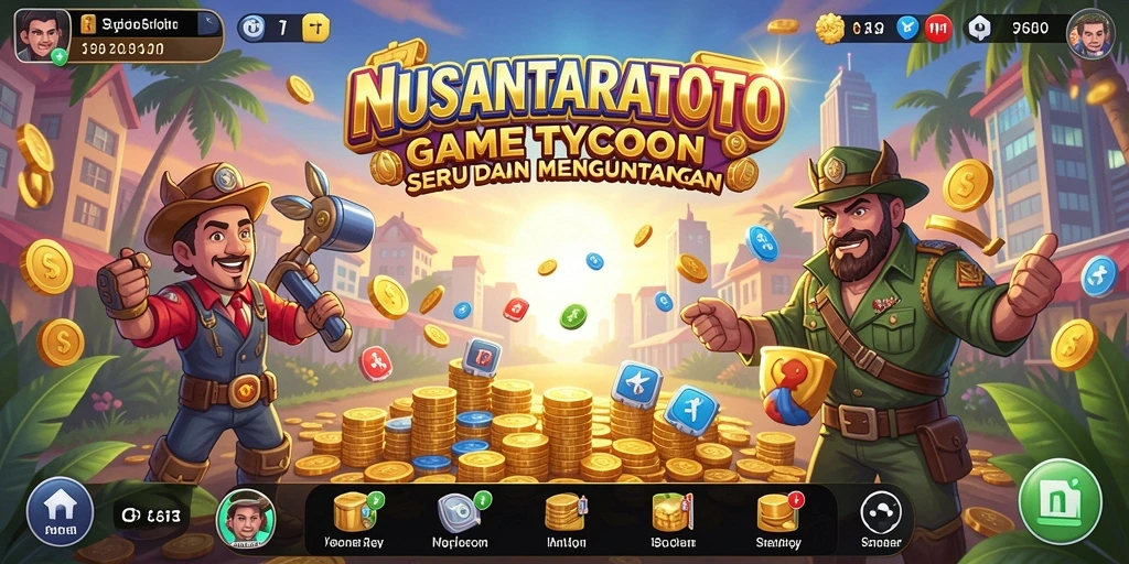 Tampilan gameplay NUSANTARATOTO yang menarik dan strategis.