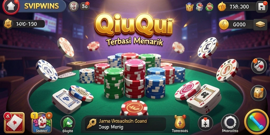 Tampilan gameplay QiuQiu yang menarik di SVIPWINS.