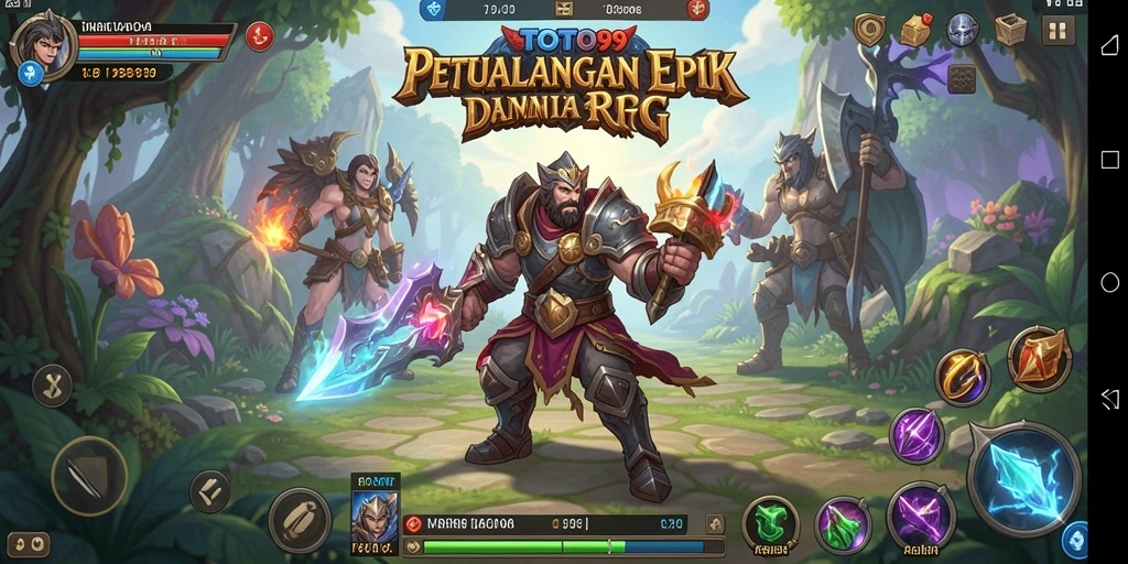 Tampilan gameplay seru di dalam TOTO99 dengan pertarungan epik.